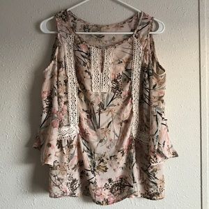 Lightweight floral shirt